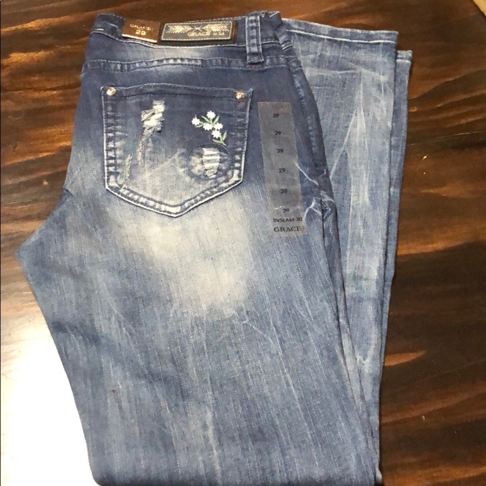 ⭐️⭐️Like new Grace in L.A. skinny jeans ⭐️⭐️ 26